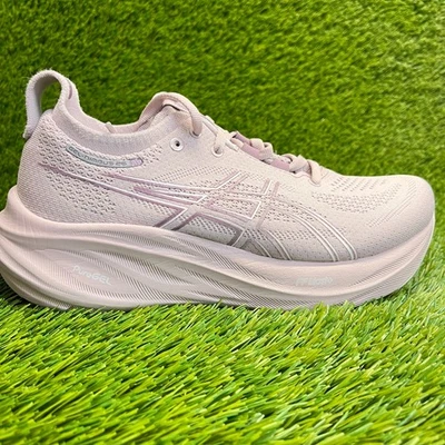 Asics Gel-Nimbus 26 Mujer Talla 7 Rosa Atlético Correr Caminar Zapatos Tenis Foto 1 de 4