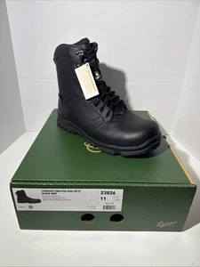 DANNER LOOKOUT EMS/CSA SIDE-ZIP 8" BLACK NMT TACTICAL BOOTS SIZE 11 - Picture 1 of 8
