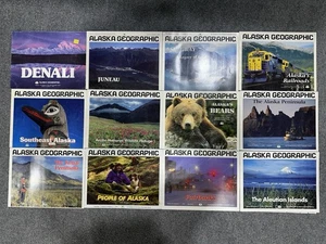 Alaska Geographic Mixed Lot 12 Magazines Vintage Volumes Mix Photos Outdoor #10 - Picture 1 of 6