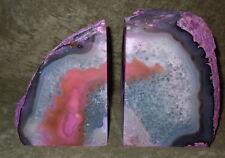 Pink agate crystal
