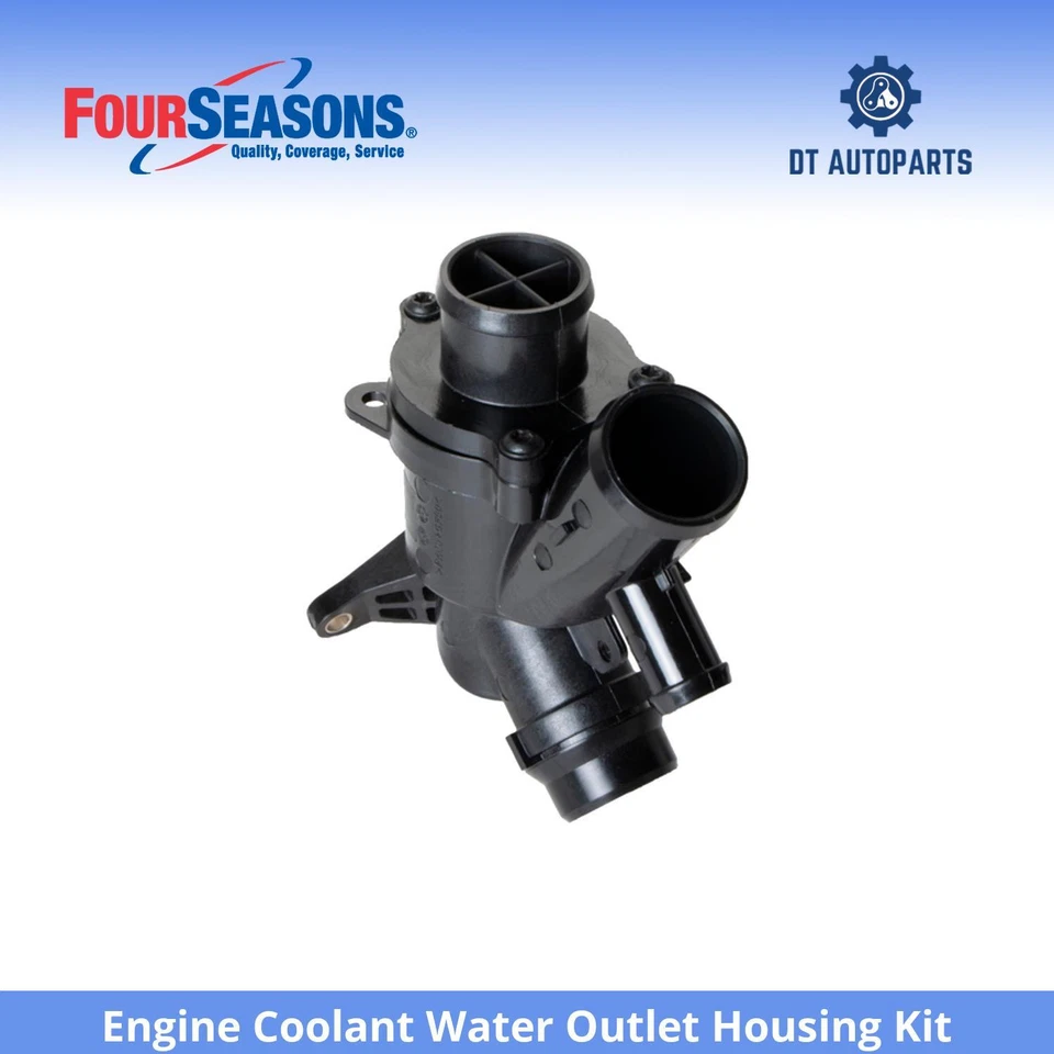 Land Rover Range Rover Sport 2010-21 kit de carcasa de salida de agua refrigerante 4 estaciones Foto 1 de 4