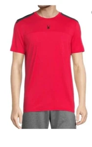 Spyder Active Men's Short Sleeve Tee Large Red - Picture 1 of 6
