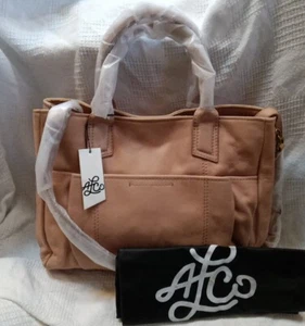 American Leather Company Azalea Convertible Satchel Crossbody Shoulder NWT - Picture 1 of 11