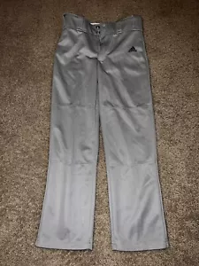 Broken missing buttons Adidas Boys' Triple Stripe Open Baseball Pants S Small - Picture 1 of 5