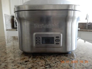 DeLonghi DCP707 Stainless-Steel Programmable 5-Quart Slow Cooker - Picture 1 of 8