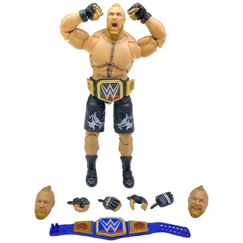 Mattel WWE Ultimate Edition Brock Lesnar Action Figure Near Complete Series 15 Cover