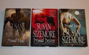 LOT Susan Sizemore PRIMAL HEAT DESIRES NEEDS Hardcovers Vampire Primes BCE HC DJ - Bild 1 von 2