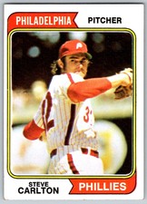 1974 Topps Steve Carlton Philadelphia Phillies #95 EX-MT