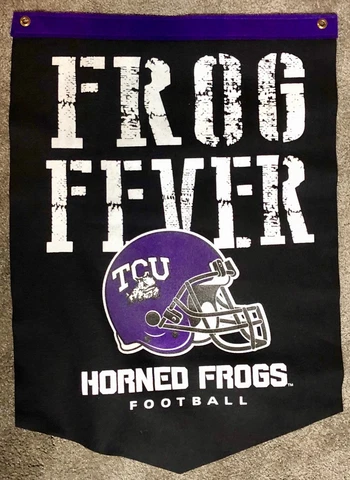 TCU Horned Frogs Football  Banner Cover
