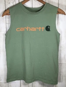 Carhartt Sleeveless T-Shirt Boys S 8-10 Tank top - Picture 1 of 8