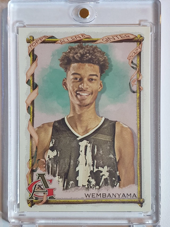 2023 Topps Allen & Ginter Victor Wembanyama Rookie #271 RC - Ready to Grade - Image 1 of 2