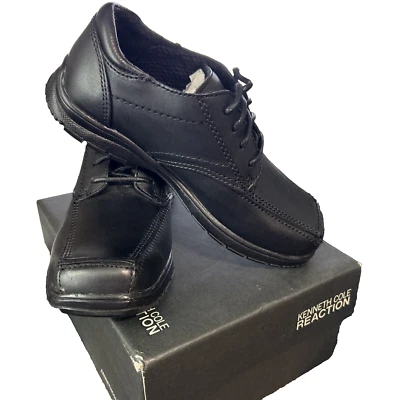 Oxford Kenneth Cole Reaction Boys xadrez em branco 2, preto, 12 - Imagem 1 de 4