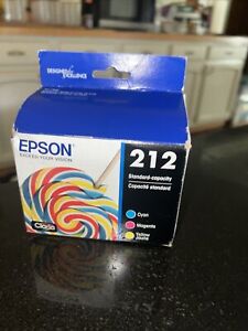 Original Epson 212 Exp 1/2024 Tintenpatronen MEHRFARBIG VERSIEGELT Farbe