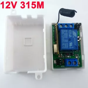 DC 12V 315MHz Relay Wireless RF delay time Switch On off Switch - Picture 1 of 7