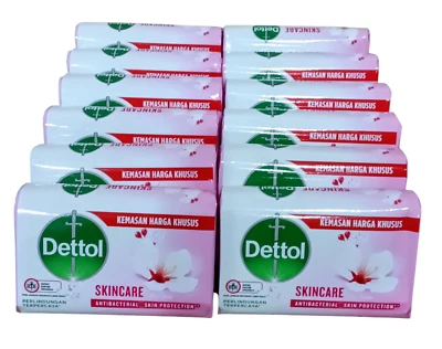 Jabón en barra Dettol SkinCare 100 g (paquete de 12) Foto 1 de 3