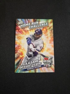 2024 Topps Series 1 Home Run Challenge HRC-11 Yordan Alvarez, Houston Astros - Picture 1 of 1