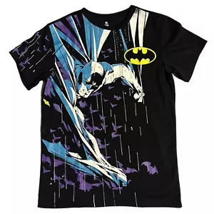 Batman Shirt, AOP Graphic, DC Comics TShirt Mens Size L - Picture 1 of 11