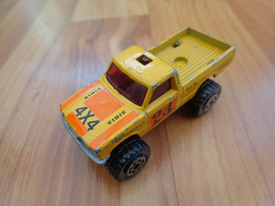 VINTAGE MATCHBOX MB68 4X4 CHEVROLET BF GOODRICH #24 DIECAST CAR - Image 1 of 1