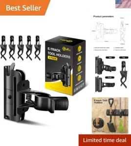 Wall Mount E-Track Tool Holders - Durable Solution for Trailer Organization - Imagen 1 de 8