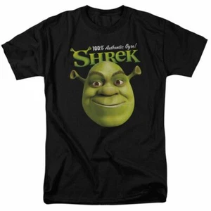 Shrek Authentic T Shirt Licensed Cartoon Comedy Movie Retro Classic Tee Black - Picture 1 of 2