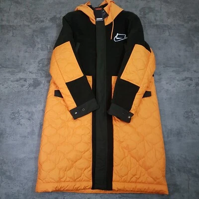 NIKE Sportswear Tech Pack Synthetic Fill Parka Coat Jacket Mens Size XL Orange  - Image 1 of 4