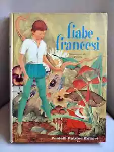 FRENCH FAIRY TALES - FANTASTIC CHILDREN'S BOOK WITH BEAUTIFUL ILLUSTRATIONS 1960 - Foto 1 di 18