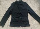 Black Blazer Jacket Smart Office Size 12Uk