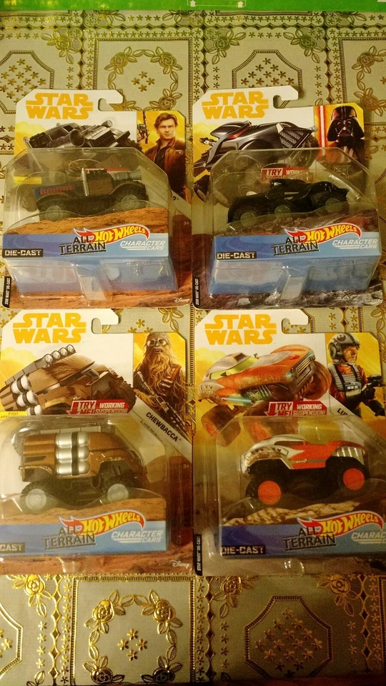 Juego completo Hot Wheels Star Wars All-Terrain 2018 nuevo Foto 1 de 1