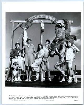 Fotografía publicitaria de prensa de Demi Moore John Cusack One Crazy Summer 1986 8x10" Foto 1 de 2