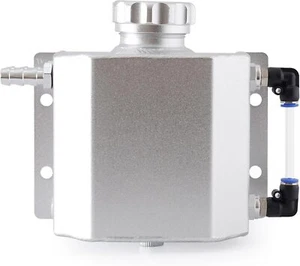 1L Aluminum Radiator Coolant Overflow Bottle Recovery Water Tank Reservoir - Picture 1 of 6