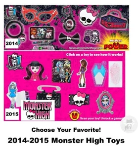 McDonald's 2014/2015 Monster High Fashion Toys-Pick Your Favorite! - Picture 1 of 6