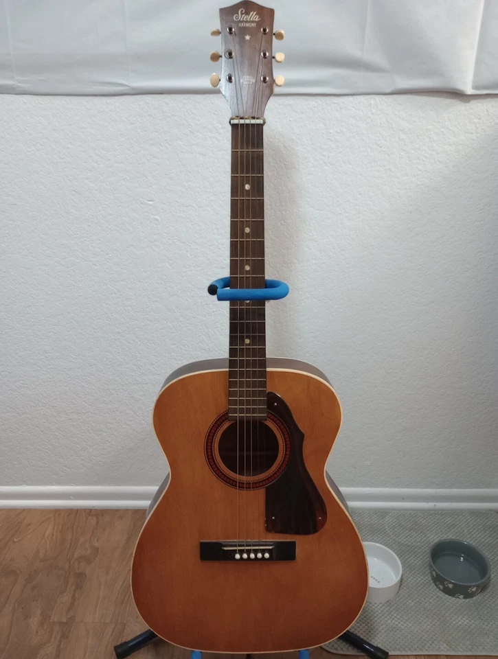 1968 To 1970 Stella Harmony Six String H942 Acoustic Guitar - Image 1 of 4