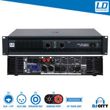 LD Systems DEEP2 2400 X PA Power Amplifier 2 x 1200W 2 ohms
