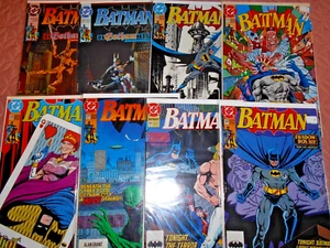 BATMAN LOT(8) 468 ... 478  HIGH GRADES   1990-1992 - Picture 1 of 3