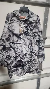 Mathews Lost Camo Coverup Jacket By Gamehide. Lost Camo Snow. Size Large. MNJ - Picture 1 of 5