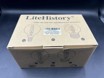LiteHistory Dimmable G16.5 led Bulb 40W 4w=40w E12 5000k 6 Pack - Image 1 of 4