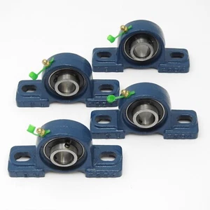 4 Stück Stehlager UCP 204 für 20 mm Welle, Lagerbock,  Gehäuselager  - Bild 1 von 2