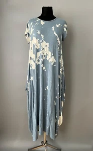 Rundholz Black Label Asymmetric Tie-Dye Oversized Dress Blue White Avant Garde - Picture 1 of 8