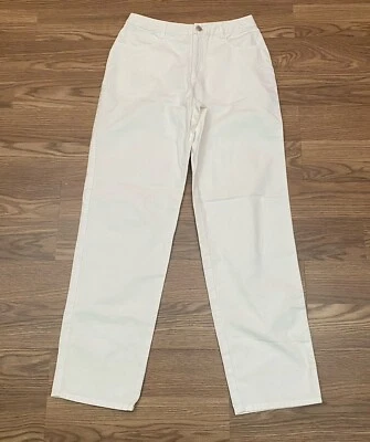 Pantalones de mezclilla deportivos Geoffrey Beene para mujer talla 2 pierna recta 100 % algodón Foto 1 de 4