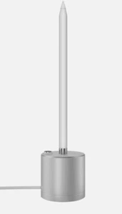 TechMatte Apple Pencil Charging Dock with Cable Aluminum Silver - Picture 1 of 5