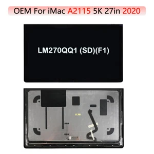 OEM For Apple imac 5K 27in A2115 2020 LCD Screen Full Assembly LM270QQ1 (SD)(F1) - Picture 1 of 8