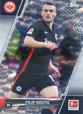 2021-22 TOPPS BUNDESLIGA  SPECKLE PARALLEL FILIP KOSTIC #63 - Image 1 of 2