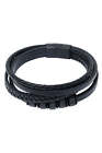 Barabas Unisex Multi-Layer Rope Braided Leather Bracelets 4BMS16