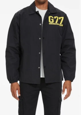 Conurbation Men's Lightweight Waterproof Rain Jacket Windbreaker - Large - Black - Image 1 of 4