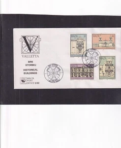 Malta 1992 Historical Buildings First Day Cover FDC - Picture 1 of 1