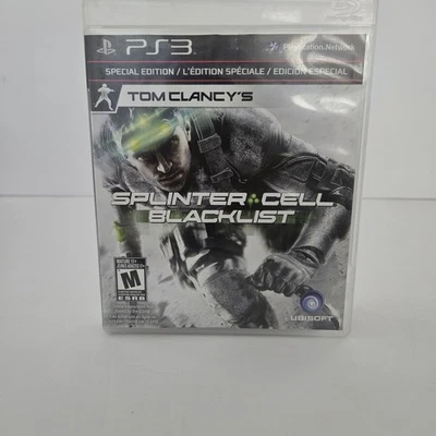 Tom Clancy’s Splinter Cell Blacklist Playstation 3 PS3 CIB Complete - Image 1 of 4