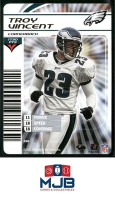 2003 NFL Showdown Troy Vincent #256 Foil - Image 1 of 2
