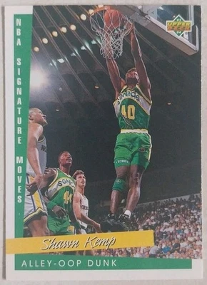 Carte NBA Shawn Kemp 1993-94 Upper Deck - Signature Moves #251 - Photo 1/2