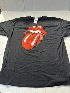 Rolling Stones Classic Tongue Logo T Shirt Mens Rock and Roll Band Classic XL - Picture 1 of 5