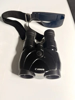 Canon IS 10X30 Binoculars Image Stabilizer w Neck Strap Working - Image 1 of 4